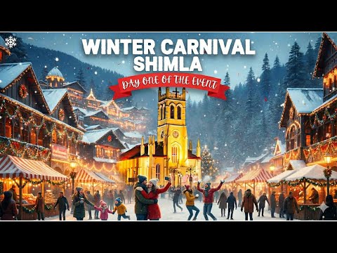 Shimla Winter Carnival 2025 – Day 1 | Opening Ceremony, Cultural Shows & Live Moments