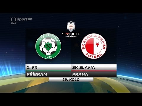 "29.kolo" 1.FK Příbram 1-3 Slavia Praha (SYNOT liga 15/16)