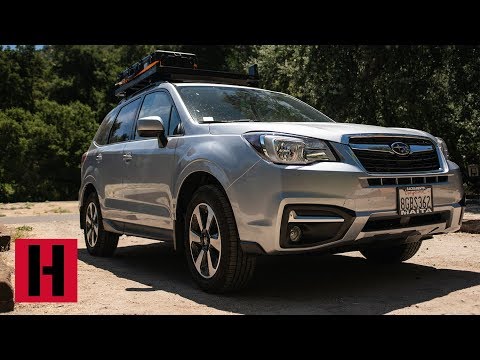 Kado's Subaru Forester gets a Front Runner Roof Rack