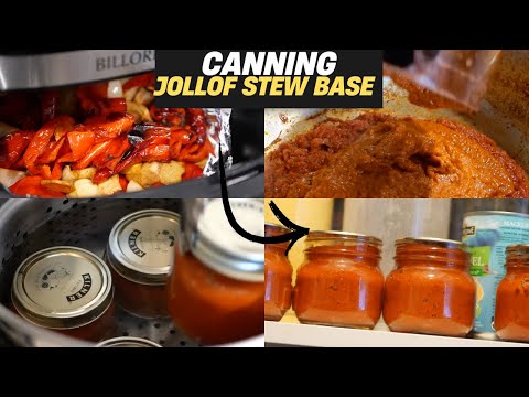 Shelf Stable Canned Jollof Base | Easy Jollof Sauce for Quick Meals