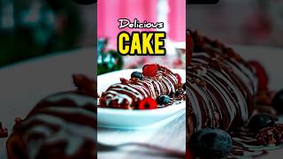 This Cake Is Almost Too Beautiful to Eat #shorts #trending #cake #food #streetfood