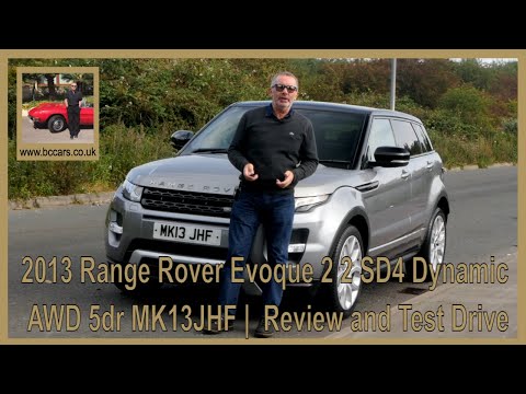 2013 Range Rover Evoque 2 2 SD4 Dynamic AWD 5dr MK13JHF |  Review and Test Drive
