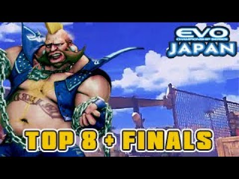 SFV | EVO Japan Tournament | TOP 8 + Finals (Nemo, Punk, Fuudo, Momochi + more)