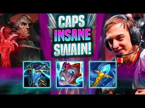CAPS IS INSANE WITH SWAIN! - G2 Caps Plays Swain Mid vs Viktor! | Season 2022