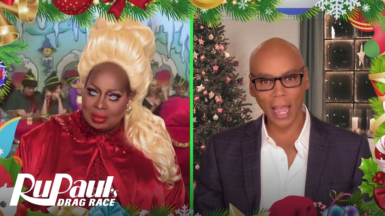 Green Screen Christmas 'You're the Star' w/ Latrice Royale | RuPaul's Drag Race