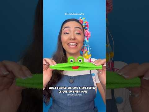 Aula para professores, comigo, on-line e gratuita. ?Faça sua inscrição. Clique em saiba mais ￼?