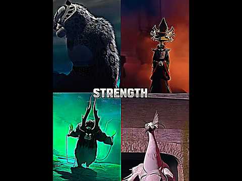 Tai Lung VS Kai VS Shen VS The Chameleon