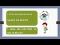 4. Sınıf  Din Kültürü ve Ahlak Bilgisi Dersi  İnsani İlişkilerin Temeli : Sevgi ve Saygı BU DERSİMİZDE NELER ÖĞRENECEĞİZ? 1) İNSANLAR ARASI İLİŞKİLERDE SEVGİ VE SAYGININ ÖNEMİ 2) YARATILANI ... konu anlatım videosunu izle