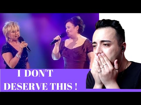 Susan Boyle duets with Elaine Paige  "I know Him So Well" | REACTION December 2009