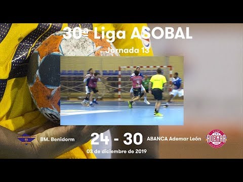 LIGA ASOBAL J13: BM. Benidorm - ABANCA Ademar León 24-30