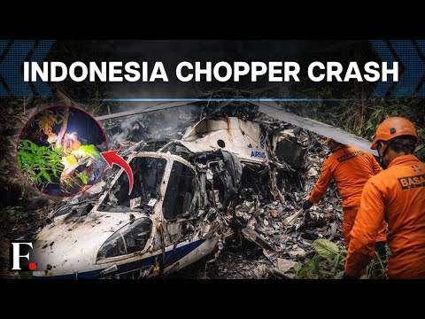 Helicopter crash on Indonesia&rsquo;s Borneo island kills 8