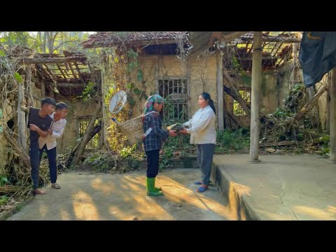 What happens when a homeless single mother receives a gift from a stranger in an abandoned house?