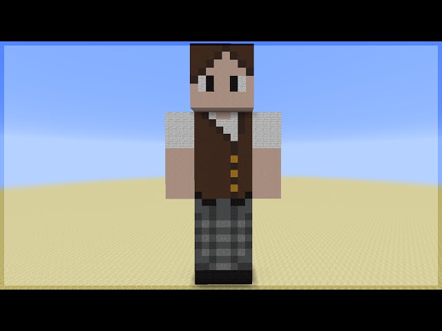 minecraft como construir estátuas skins tamanho minecraft como