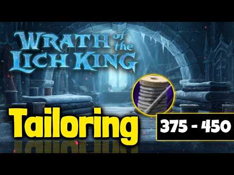 Tailoring Profession Leveling Guide In Wotlk Classic
