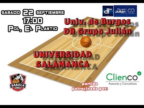 UNIVERSIDAD DE BURGOS DR GRUPO JULIAN Vs UNIVERSIDAD DE SALAMANCA 22/09/2018