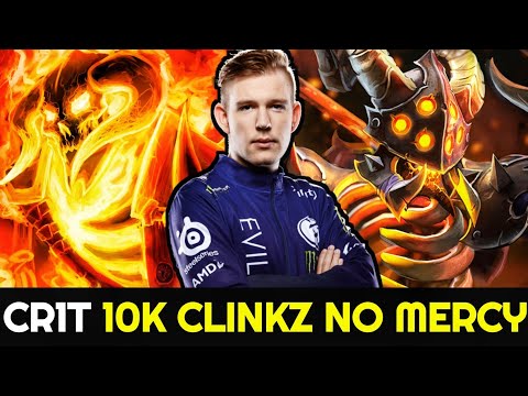 Cr1t 10K Boss shows No Mercy with his Favorite Hero Clinkz 7.26 Dota 2