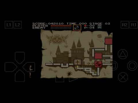Trying to play Castlevania Chronicles while being  drunk as fuck