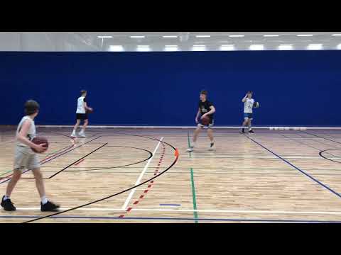 Youth Basketball Drills: X-Layups