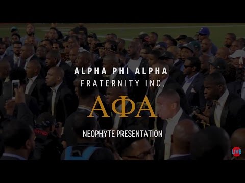 2017 CAU Alpha Phi Chapter Probate of ΑΦΑ Fraternity, Inc