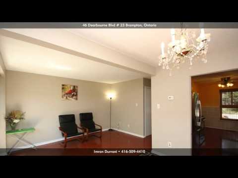 46 Dearbourne Blvd # 23, Brampton, Ontario - Virtual Tour