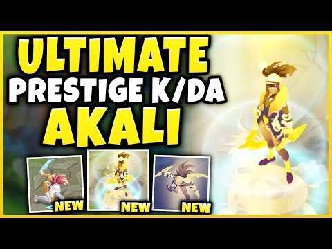 REWORKED PRESTIGE K/DA AKALI IS PURE BEAUTY! PRESTIGE K/DA AKALI SPOTLIGHT! - League of Legends