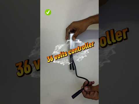 36V Electric Cycle Controller Ultra (8 Pins) product demo video