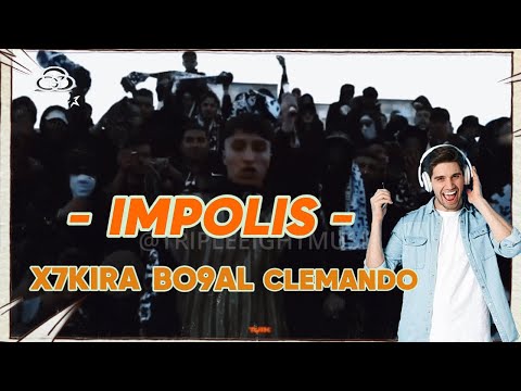 Impolis  Bo9al x Clemando x x7kira7 GERMAN REACTION #morocco #راب #freestyle #music #musician