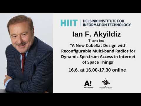 Ian F. Akyildiz: A New CubeSat Design with Reconfigurable Multi-band Radios