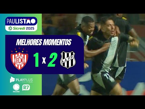 Bruno Lopes marca duas vezes e Ponte Preta bate o Noroeste fora de casa! Noroeste 1 X 2 Ponte Preta