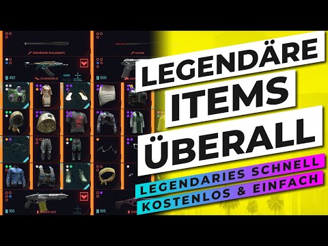 LEGENDÄRE ITEMS BIS DER ARZT KOMMT! 🚨 NIE WIEDER legendäre Items VERPASSEN in Cyberpunk 2077