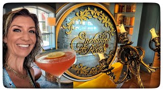 Disney World Lounge Review: ENCHANTED ROSE LOUNGE at Grand Floridian | Beauty & the Beast Inspired