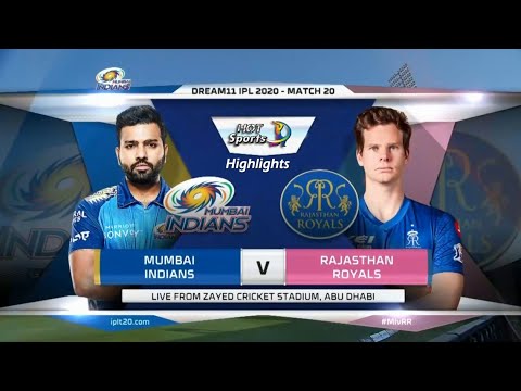 Match 20 - Rajasthan Royals vs Mumbai Indians | Full Match Highlights | IPL 2020