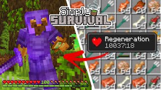 How To Make A Super Simple AFK Regeneration&amp;Trident FARM In Minecraft!