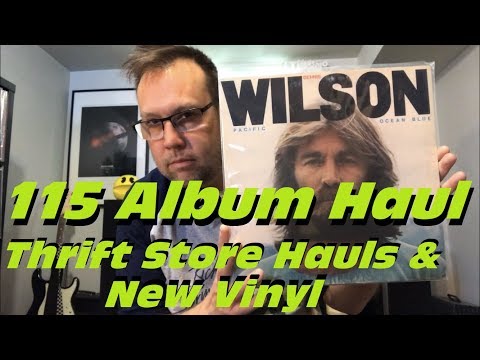 115 Album Haul! Thrift Store Finds & New Vinyl
