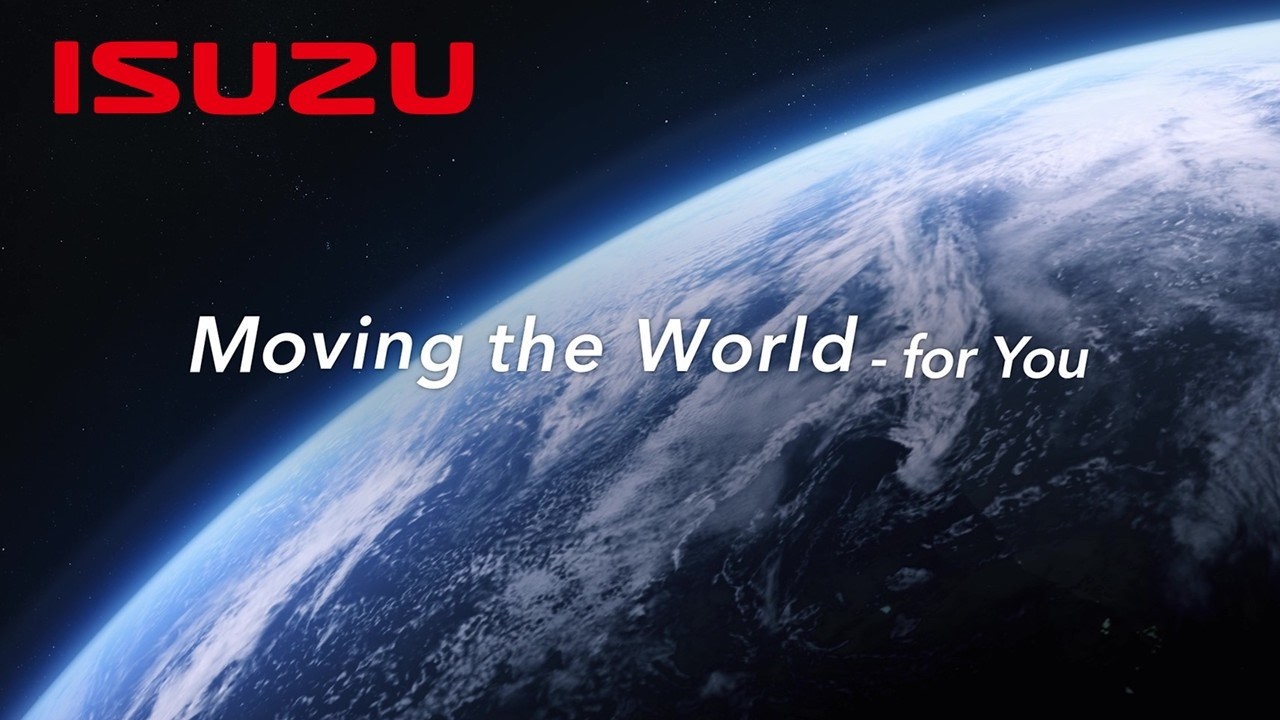 ISUZU corporate introduction Moving the World - for You - ISUZU