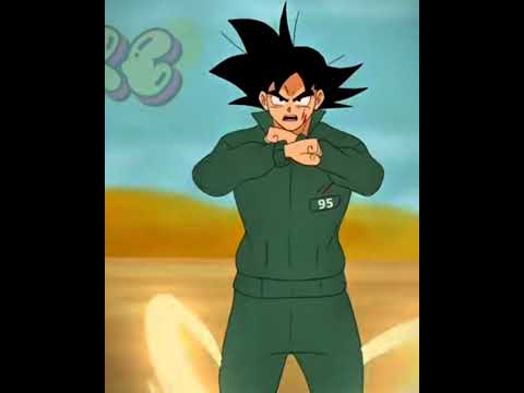 "Moment Before Disaster: Goku vs Red Light Green Light”💀 #shorts #animeedit #viral