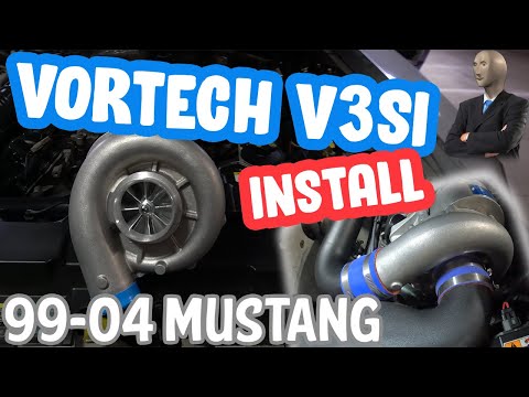 Installing a Vortech V3-SI Supercharger on my 99-04 Mustang GT!!!