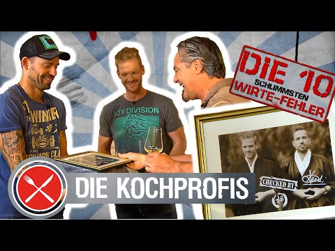 😅 Die 10 schlimmsten Wirte-Fehler - Das Best of Kochprofis! 🏆 | Die Kochprofis - Einsatz am Herd