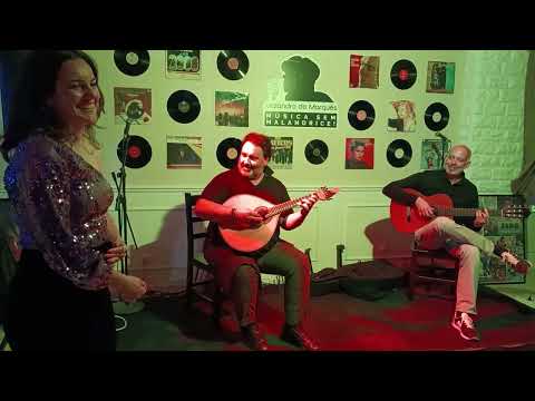 Desgarrada. Filipe Acácio, Sara Paixão, Henrique Leitão e João Vinhas no Malandro do Marquês.