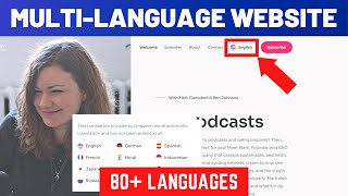 How to Translate your Website into Multiple Languages? Multilingual WordPress Website 2024