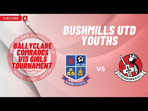 Bushmills United U13 Girls Vs Crusaders strikers FDC  30.06.2023