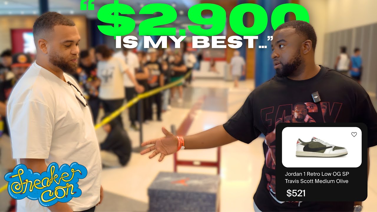 He Offered Me $2,500 For 13 Pairs! (Sneaker Con Houston)
