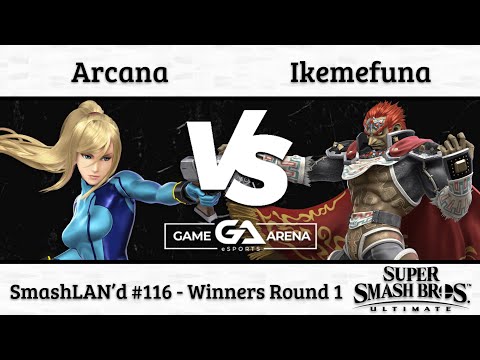 SmashLAN'd 116: Arcana (ZSS) vs. Ikemefuna (Ganondorf) - Winners Round 1