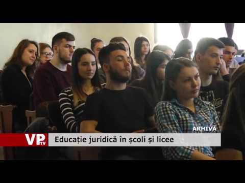 Educație juridică în școli și licee