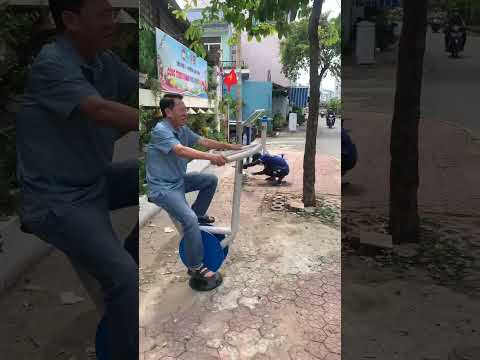 HOÀN THIỆN LẮP ĐẶT MÁY TẬP CÔNG VIÊN TẠI PHƯỜNG CHỢ QUÁN, TP. HCM