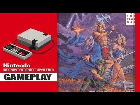 Gauntlet 2- Game Play (Nes / Famicom)