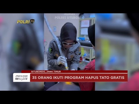 PRESISI UPDATE: POLRES SITUBONDO BELAR PROGRAM HAPUS TATO GRATIS 17/01/2025 18.00