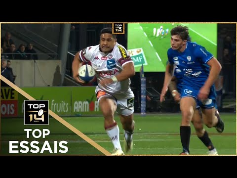 TOP Essais de la J10 – TOP 14 – Saison 2024-2025