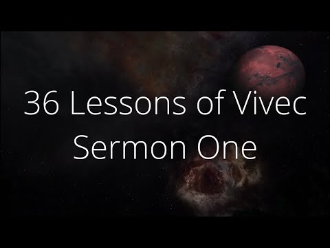 36 Lessons of Vivec: Sermon One