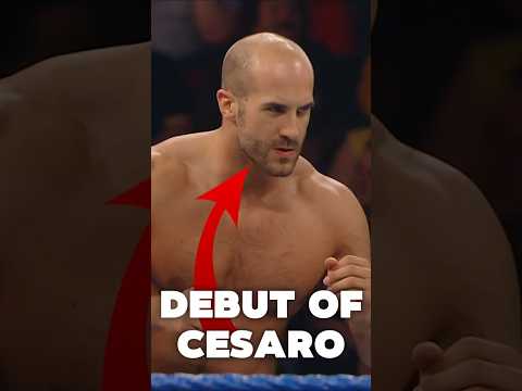 Cesaro's WWE DEBUT #wwe #wrestling #shorts